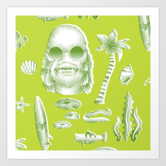 Beachure Art Print