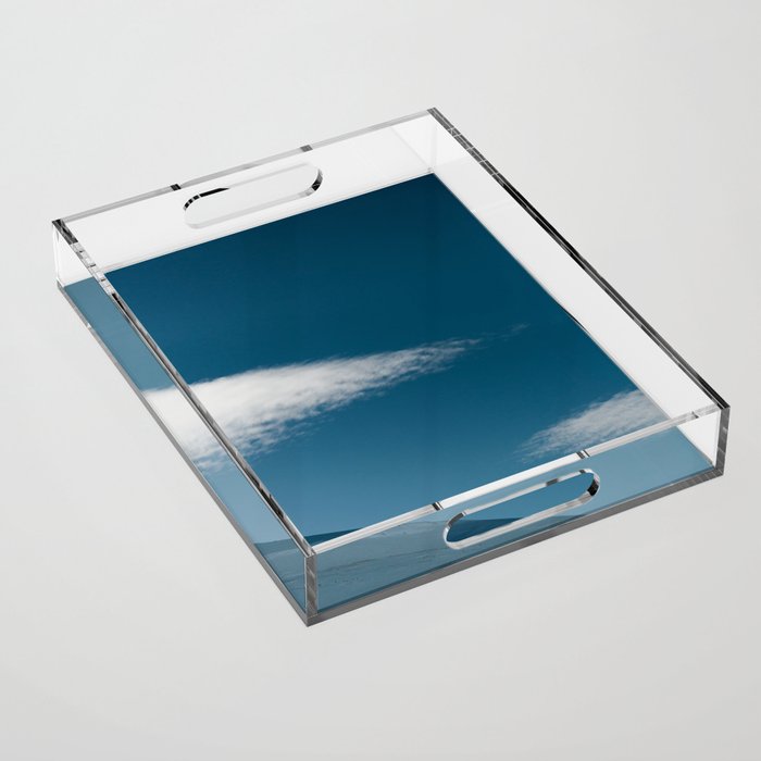 Fascinating clouds Acrylic Tray