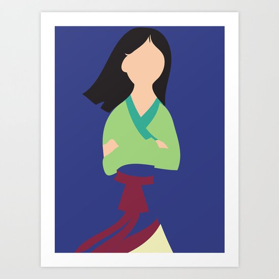 Mulan Art Print