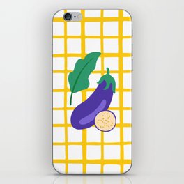 Eggplant iPhone Skin