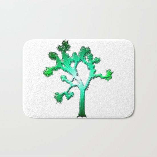 Joshua Tree Verdant by CREYES Bath Mat