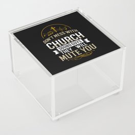Church Sound Engineer Audio System Music Christian Acrylic Box
