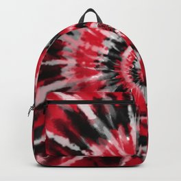 Red Tie Dye Backpack