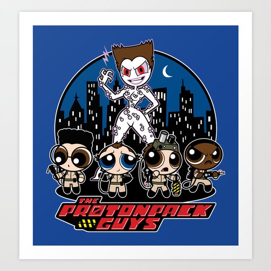 The Protonpack Guys Art Print
