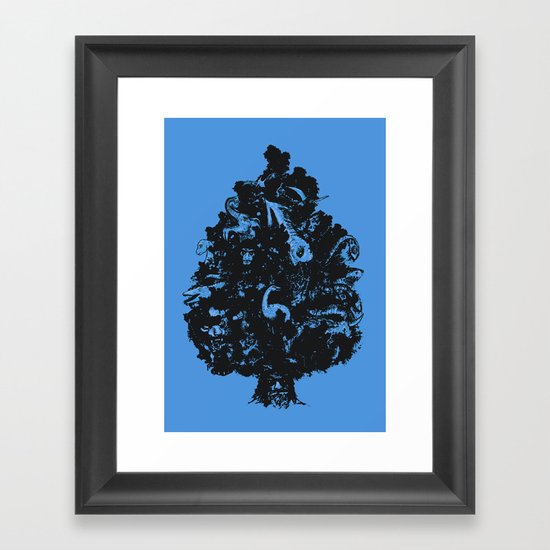 Adventures in Cryptozoology Framed Art Print