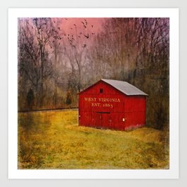 West Virginia Art Prints Society6