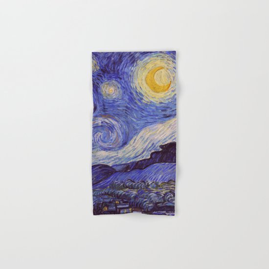 Vincent Van Gogh Starry Night Hand & Bath Towel