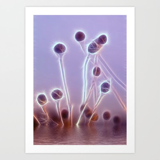 Genes Reunited digital art Art Print