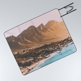 Cape Town, South Africa Travel Artwork Picnic Blanket
