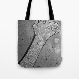 Digital Cave Painting - Reminiscence of Gesture 2 Tote Bag