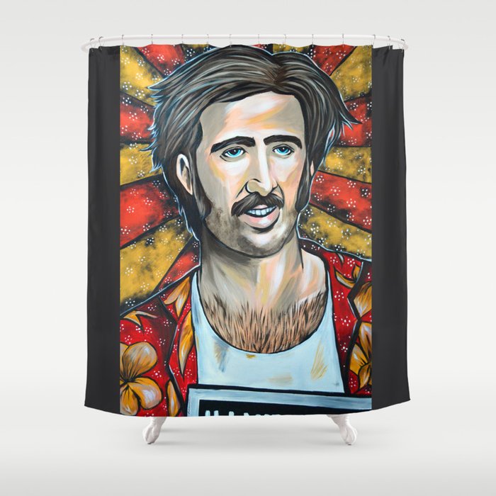 Raising Arizona Nicolas Cage Shower Curtain By Raising Arizona Nicolas Cage Shower Curtain