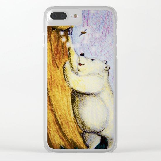 Honey Bear Clear iPhone Case