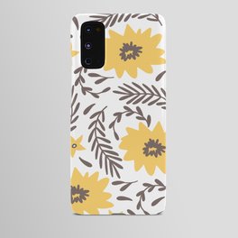Abstract Yellow Daisies Android Case