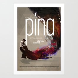 Pina movie poster redesign Art Print