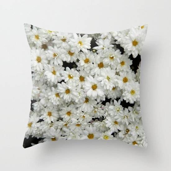 Daisyland Throw Pillow