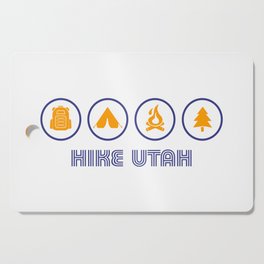 Hike Utah Cutting Board