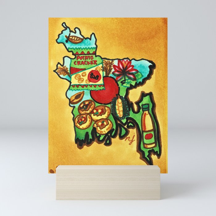 bangladesh Mini Art Print