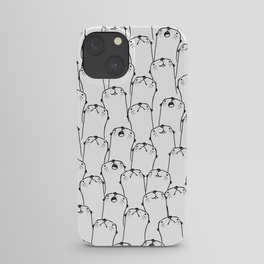 Otter pattern iPhone Case