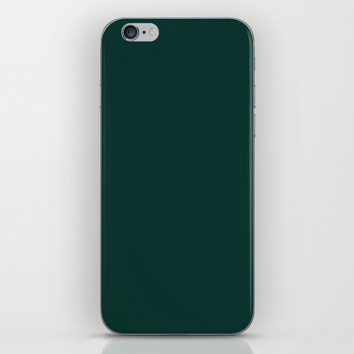 Sansevieria Green- Solid Color iPhone Skin