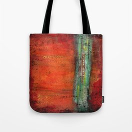 Abstract Copper Tote Bag