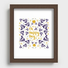 Oh Happy Day ! Recessed Framed Print
