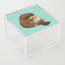 Nerdy Platypus Acrylic Box