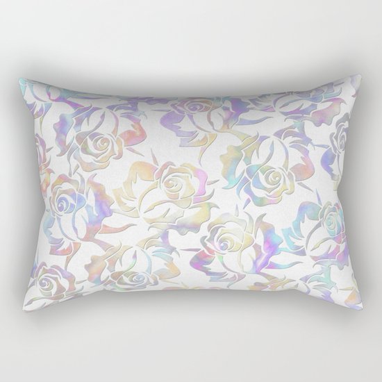 Rose pattern 2 Rectangular Pillow