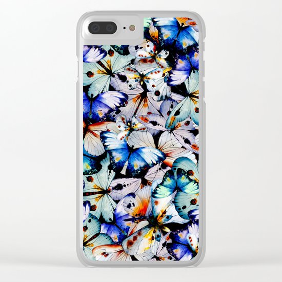 All of the Butterflies Clear iPhone Case