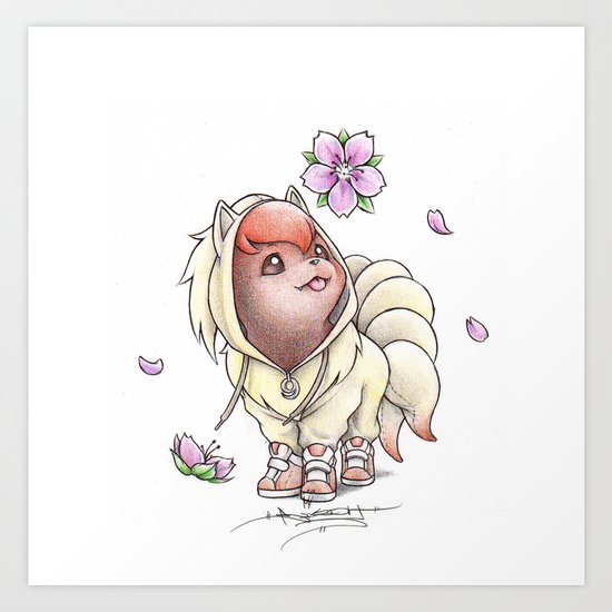 I too will Blossom Art Print