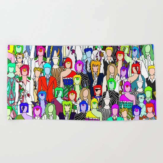 Tokyo Punks One Beach Towel