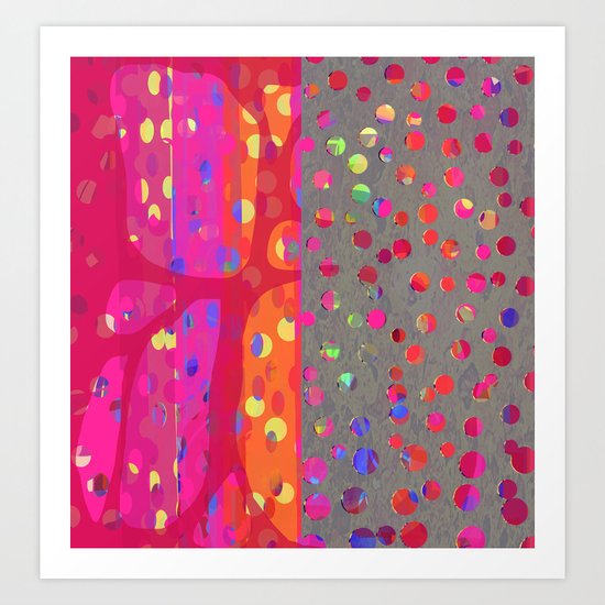 Falling Together (7) Art Print