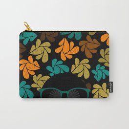 Afro Diva: Fall Colors Brown Gold Teal Carry-All Pouch
