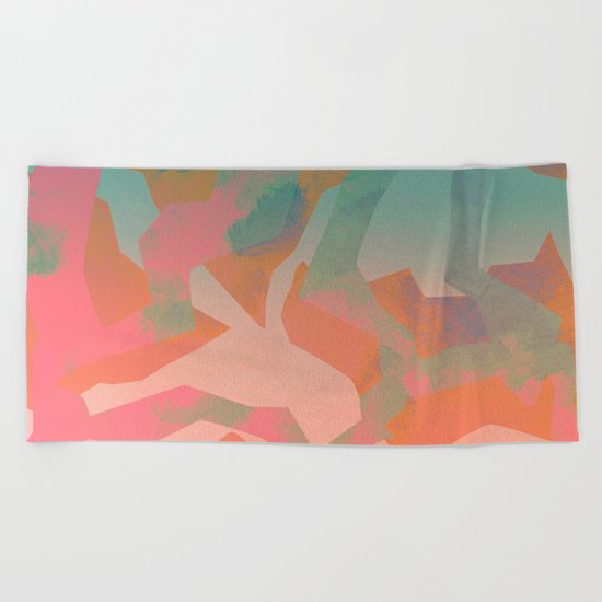 Camouflage IX Beach Towel