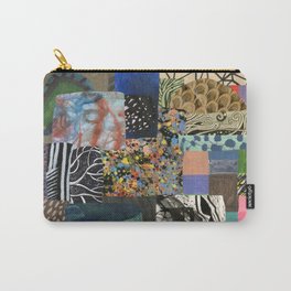 Mix Media Elements Collage & Mashup Carry-All Pouch