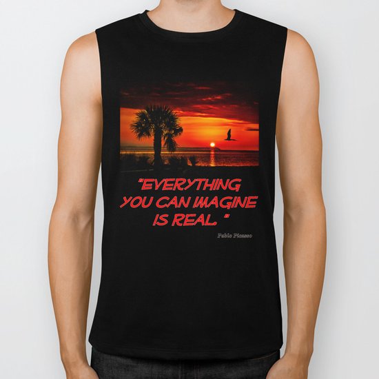 Take me to the sun Biker Tank