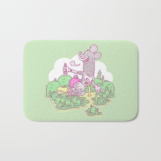 island paradise Bath Mat