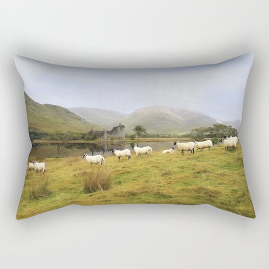 Morning at Kilchurn Rectangular Pillow