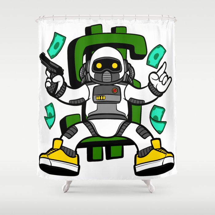 money Shower Curtain