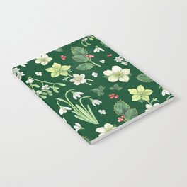 Winter Garden - dark green  Notebook