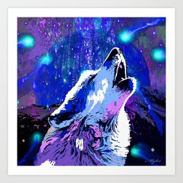 Howling Wolf Art Prints For Any Decor Style Society6