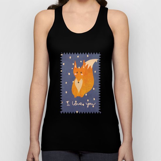 I love you Unisex Tank Top