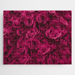 Pink Roses Jigsaw Puzzle