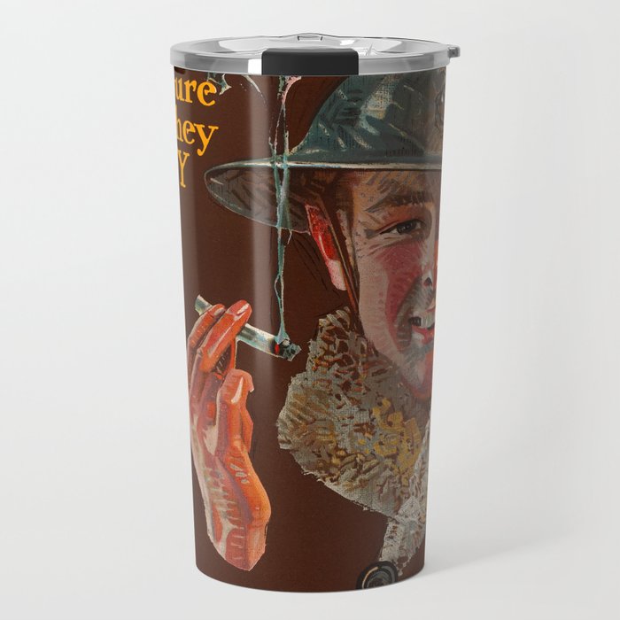 Chesterfield Cigarettes 15 Cents, Mild? Sure and Yet They Satisfy, 1914-1918 by Joseph Christian Leyendecker Travel Mug