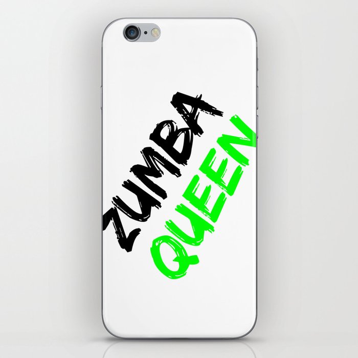 Zumba Queen (Green) iPhone Skin