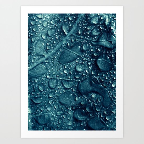 blue water XVI Art Print
