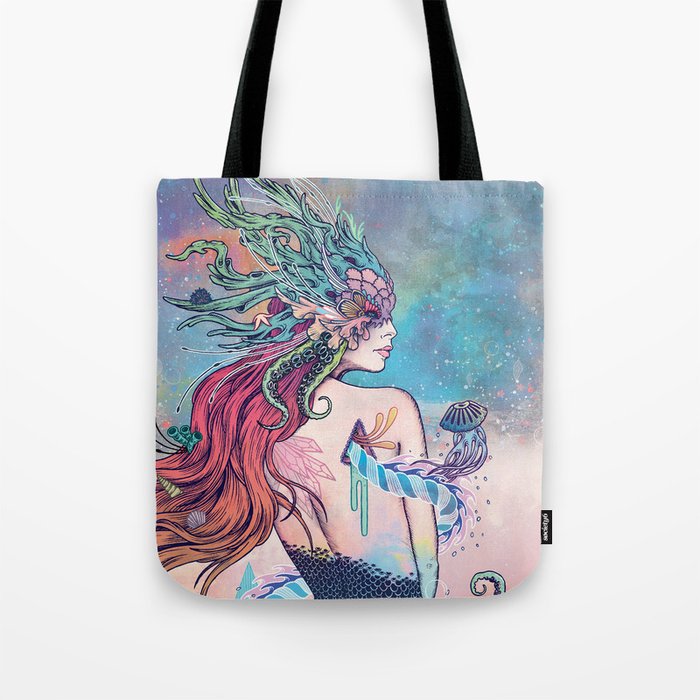 The Last Mermaid Tote Bag