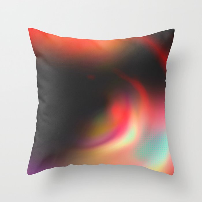 Red Dreams Throw Pillow