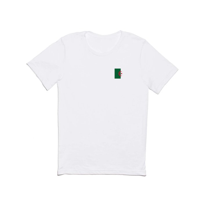 Flag of algeria -algerian,algiers,camus,chaabi,oran,constantine,Annaba. T Shirt