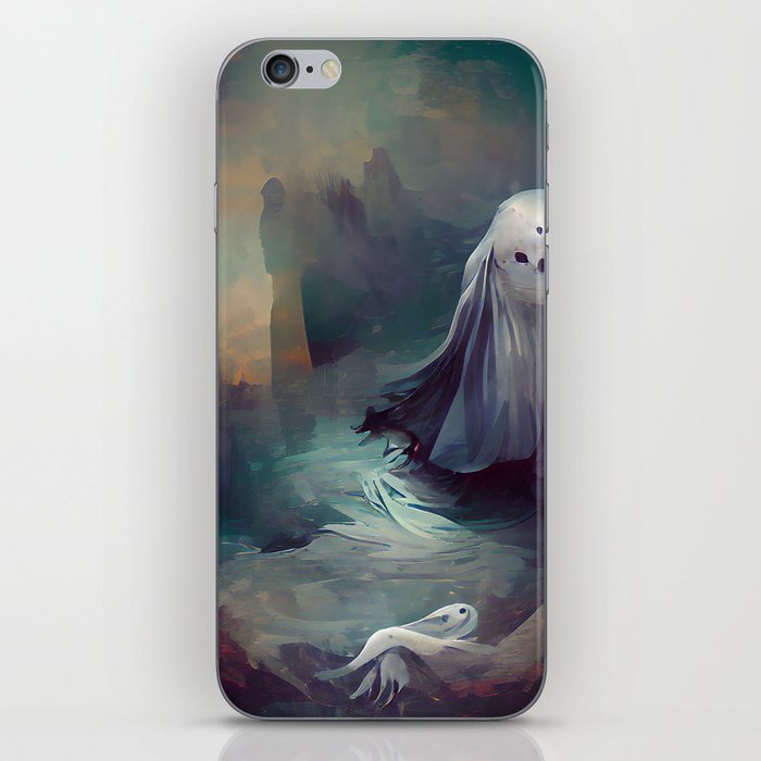 Creepy Ghost iPhone Skin