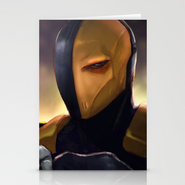 Deathstroke Stationery Cards